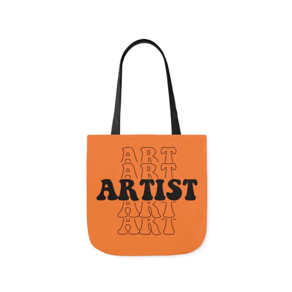 Art Obsessed Artist Canvas Tote Bag