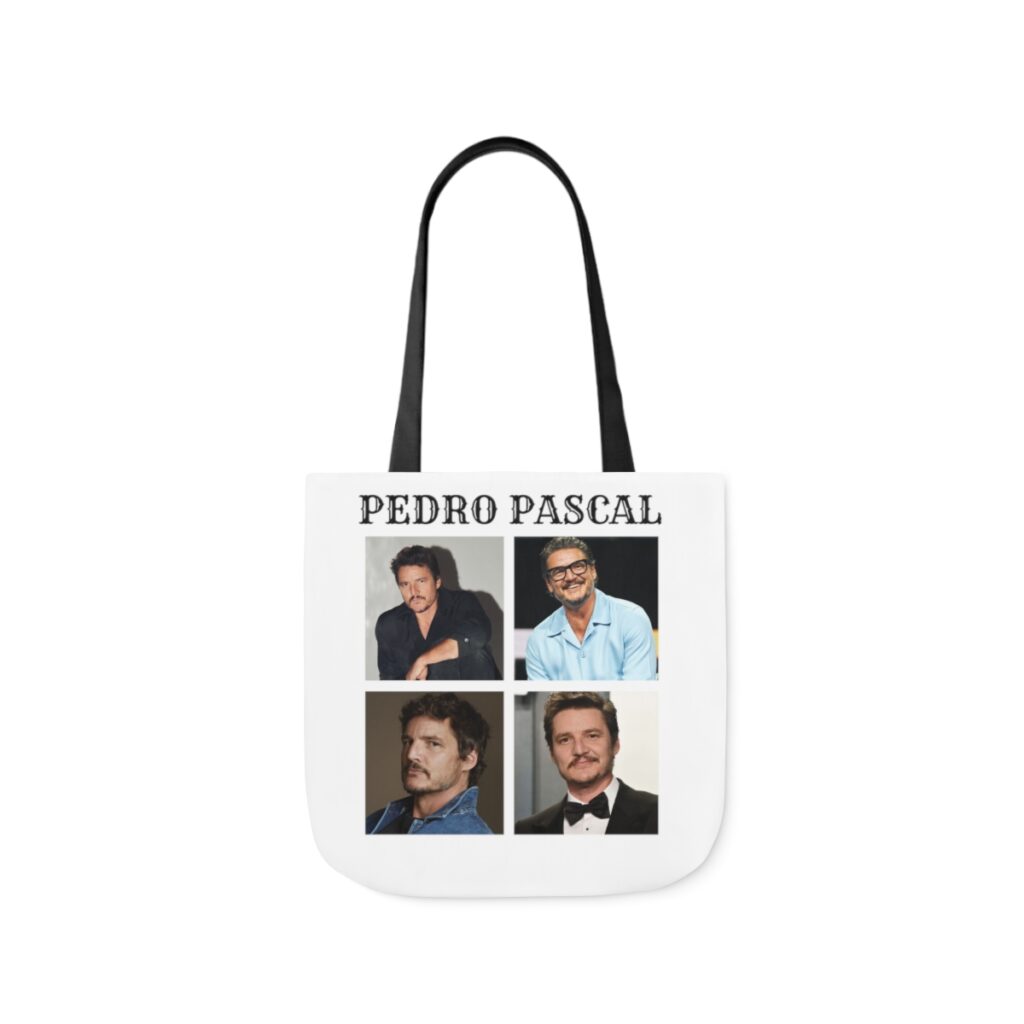 Pedro Pascal Collage Tote Bag