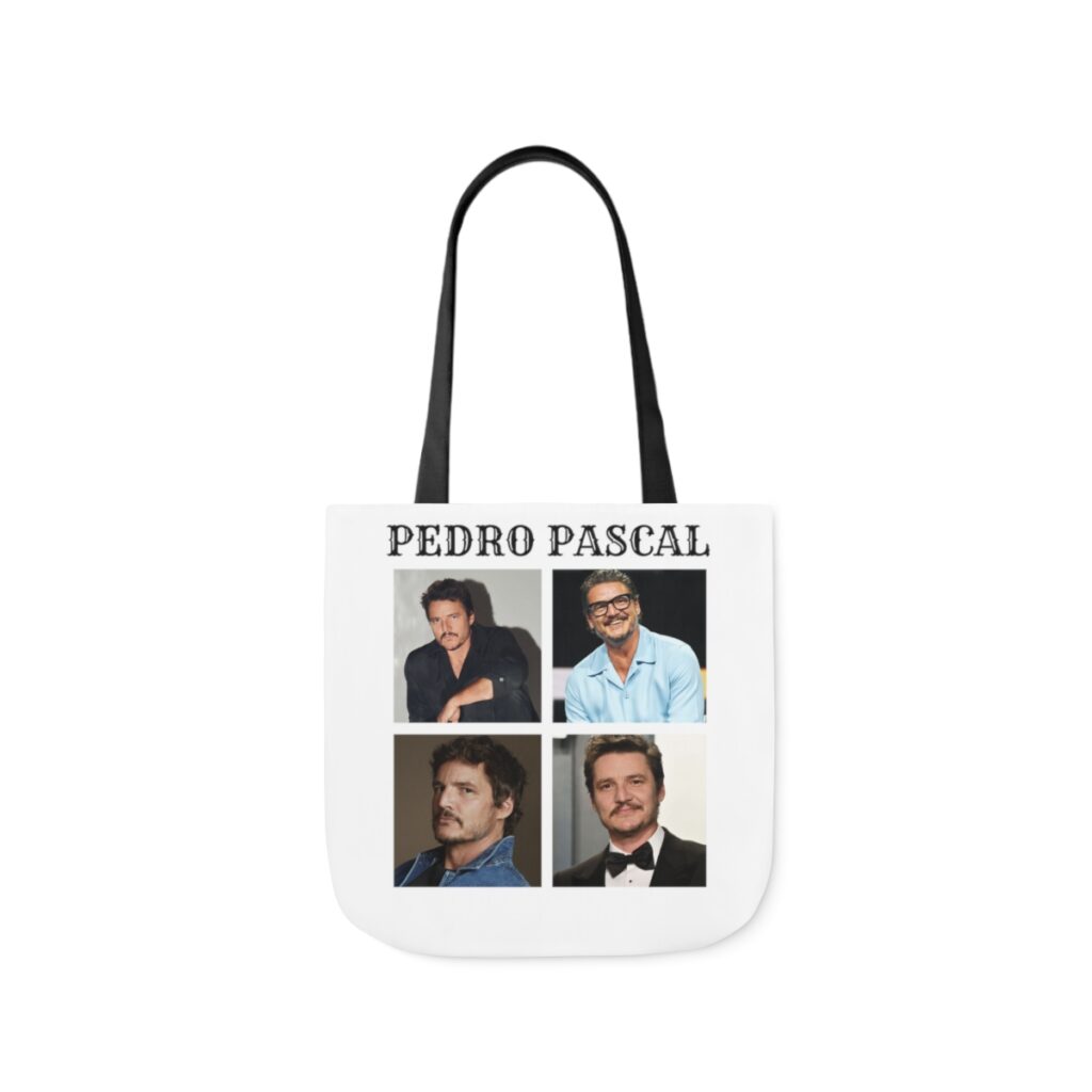 Pedro Pascal Collage Tote Bag