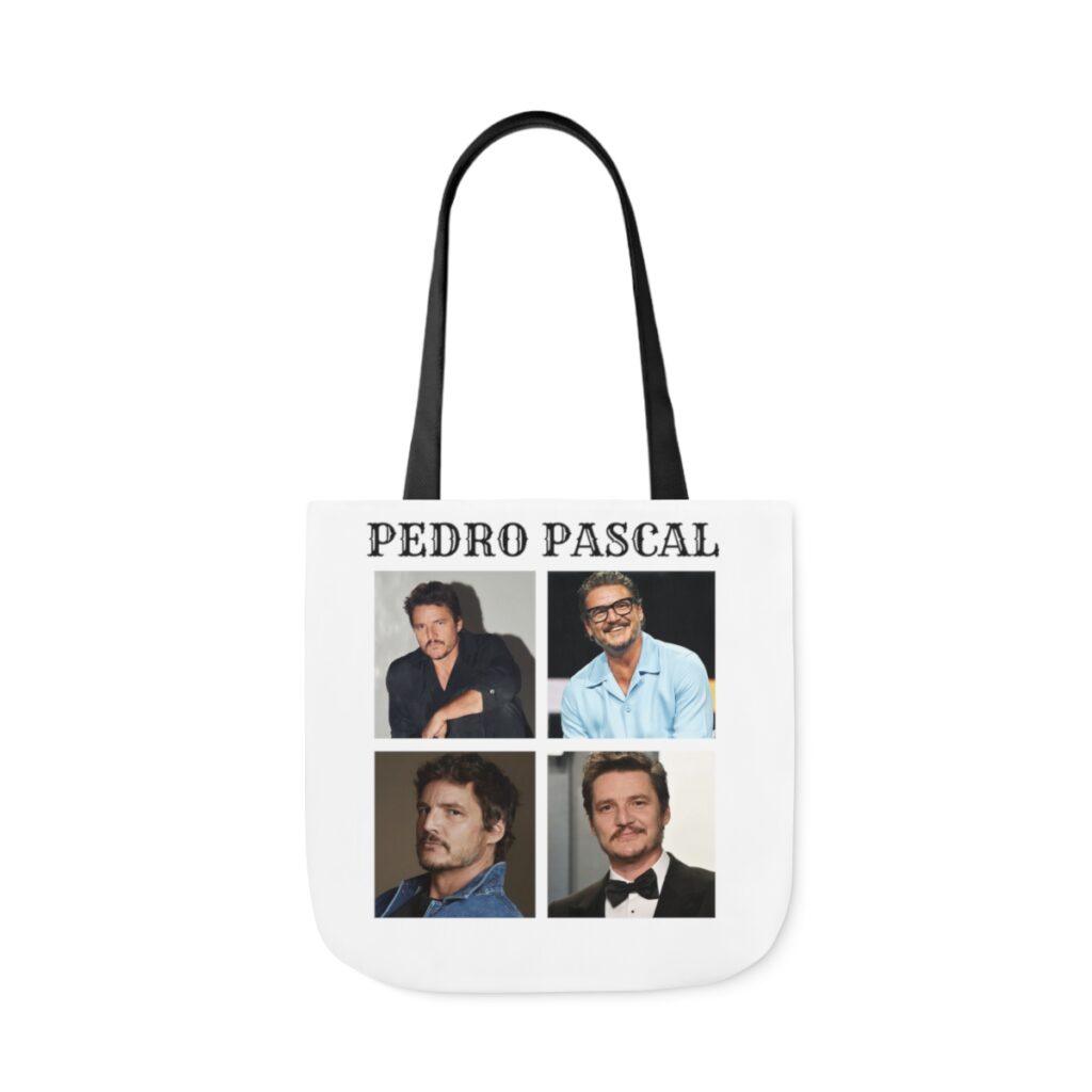 Pedro Pascal Collage Tote Bag