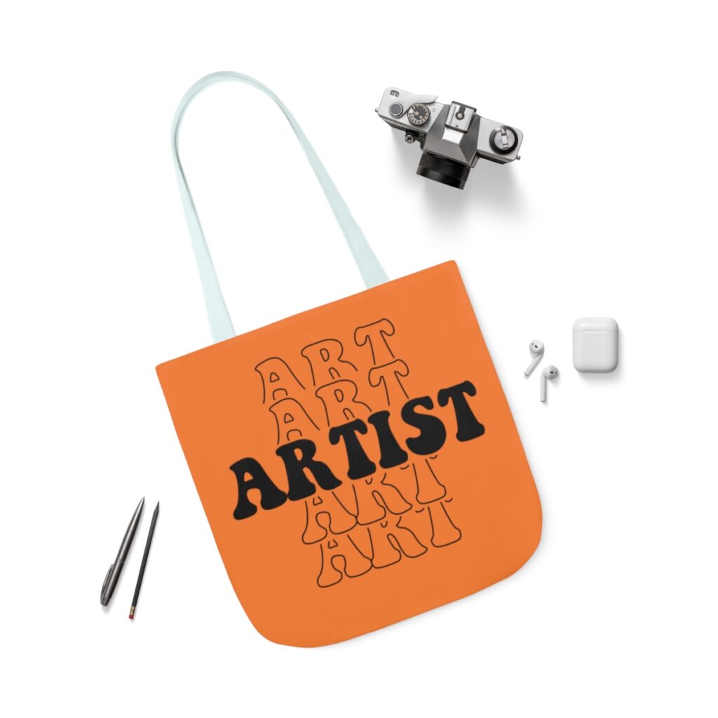 Art Obsessed Artist Canvas Tote Bag