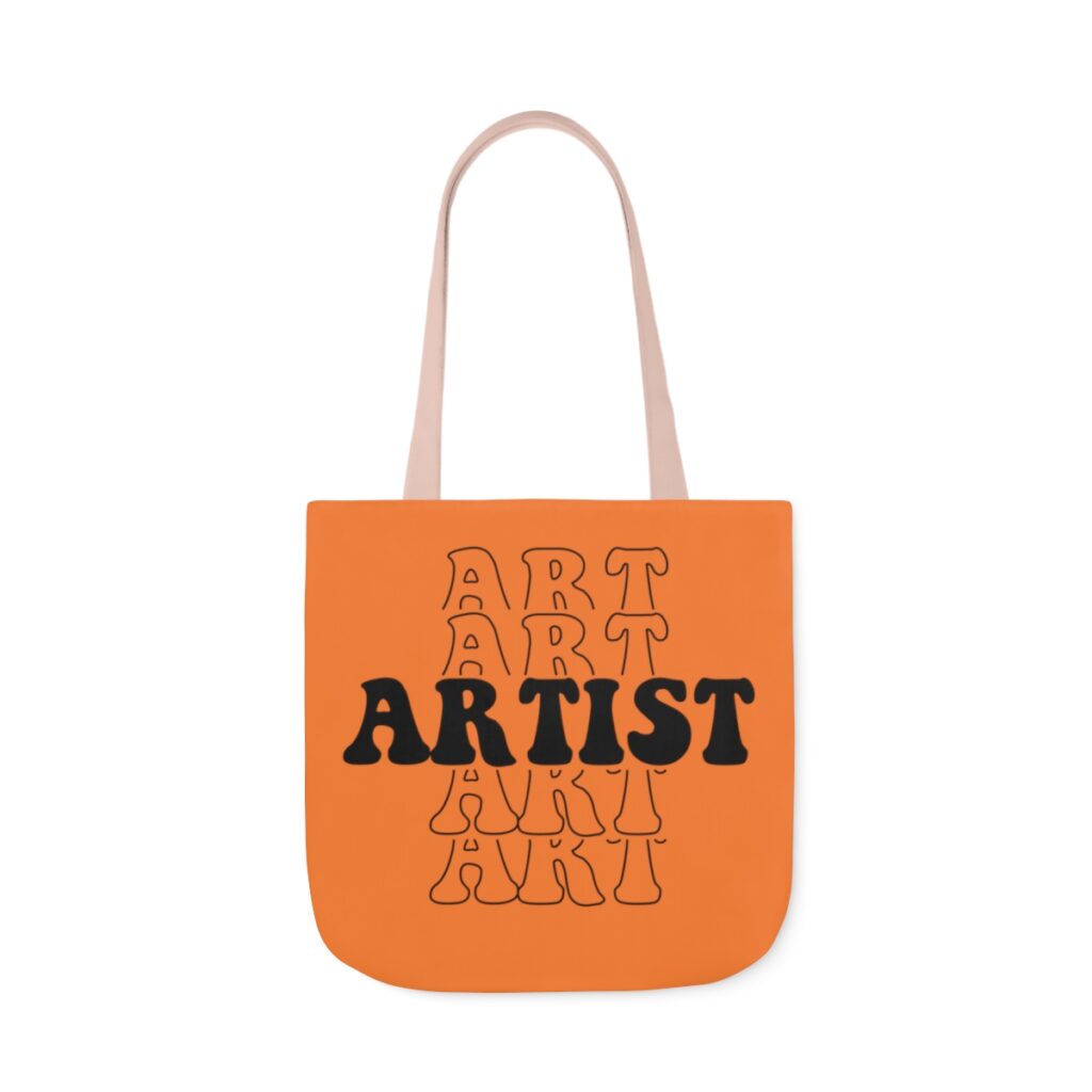 Art Obsessed Artist Canvas Tote Bag