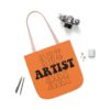 Art Obsessed Artist Canvas Tote Bag