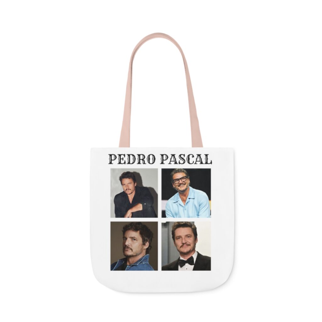 Pedro Pascal Collage Tote Bag