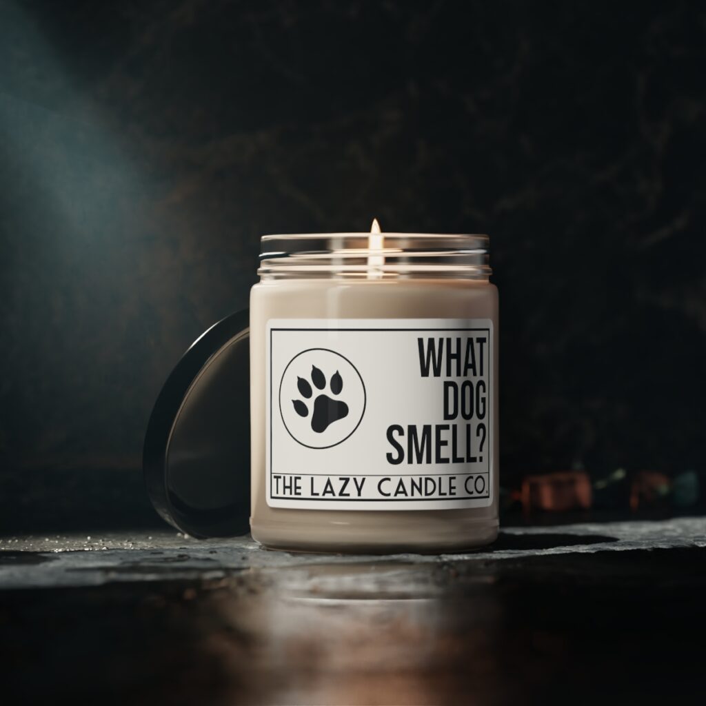 What Dog Smell?" Odor Eliminator Candle, 9oz