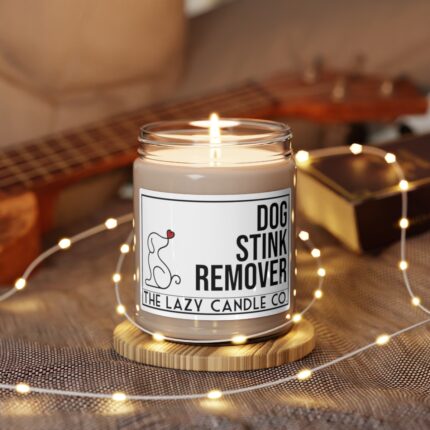 Dog Stink Remover" Odor-Eliminating Soy Candle, 9oz