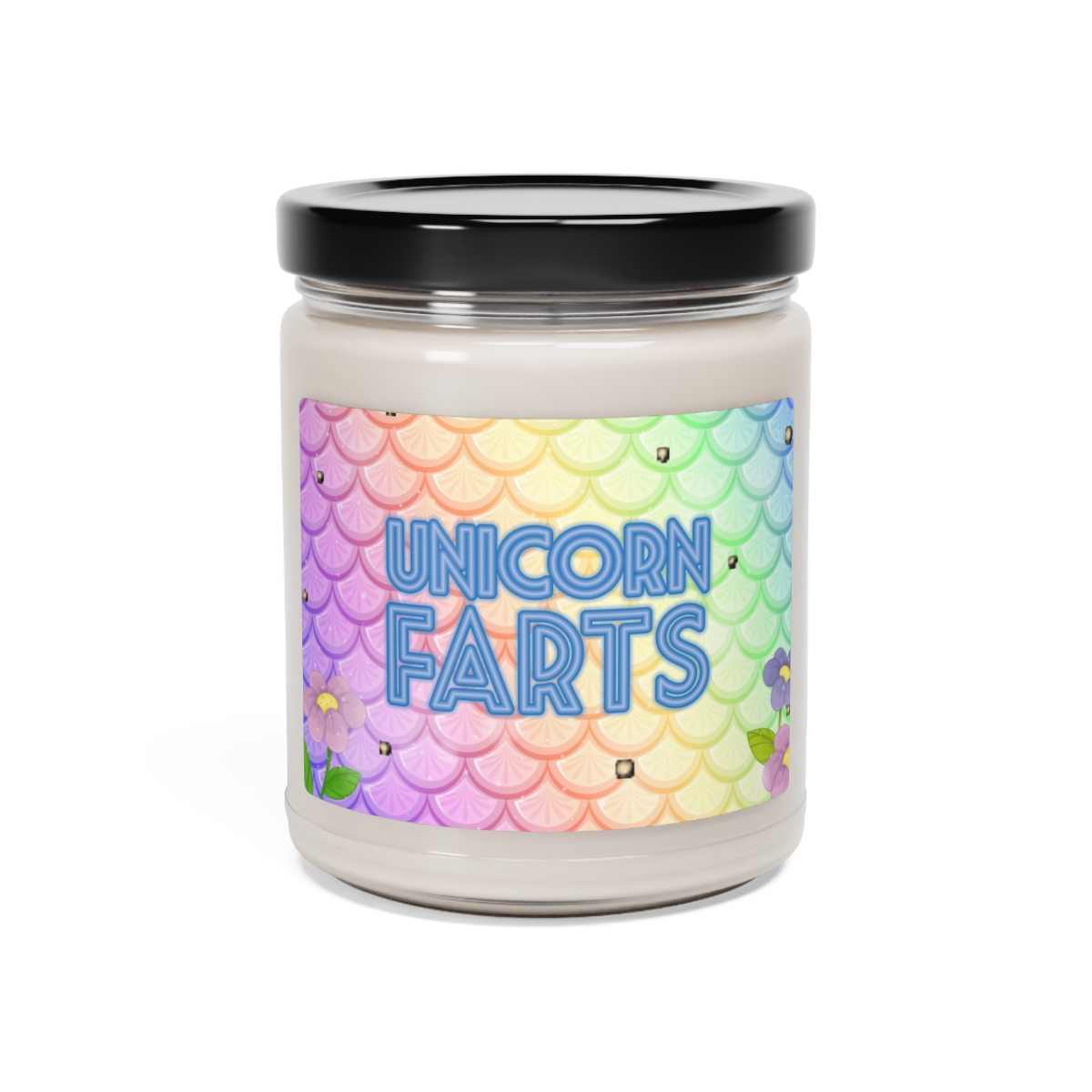 Unicorn Farts Magical Scented Soy Candle, 9oz