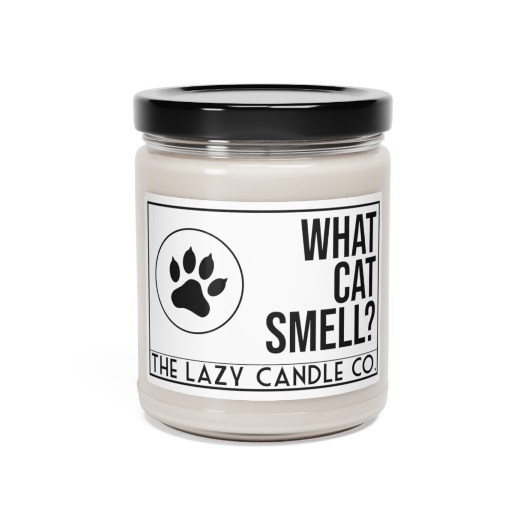 What Cat Smell?" Odor Eliminator Candle, 9oz