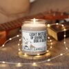 Light Instead of Giving the Dog a Bath" Humorous Soy Candle, 9oz