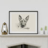 Belgian Malinois Portrait Fine Art Print