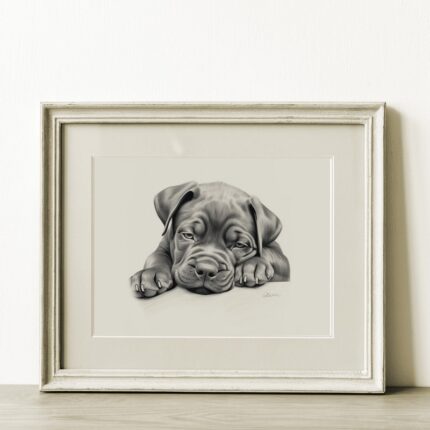 Cane Corso Portrait Fine Art Print