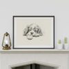 Cavalier King Charles Spaniel Portrait Fine Art Print