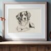 Cavalier King Charles Spaniel Portrait Fine Art Print