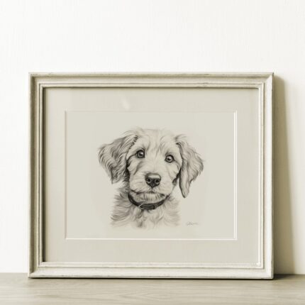 Cockapoo Portrait Fine Art Print