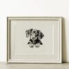 Dachshund Portrait Fine Art Print