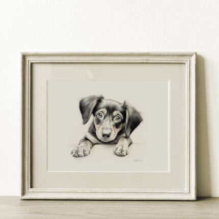 Dachshund Portrait Fine Art Print