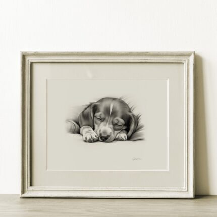 Dachshund Portrait Fine Art Print