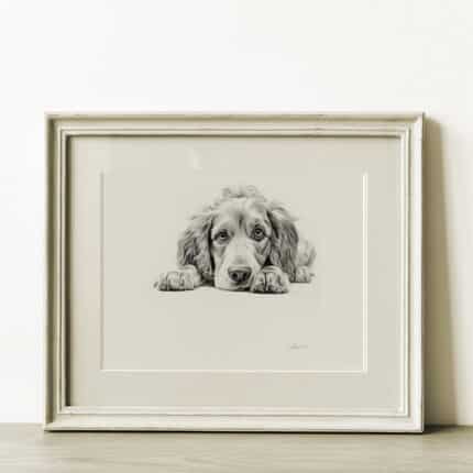 English Cocker Spaniel Fine Art Print