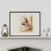 German Shepherd Portrait Fine Art Print