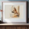 German Shepherd Portrait Fine Art Print