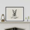 German Shepherd Portrait Fine Art Print