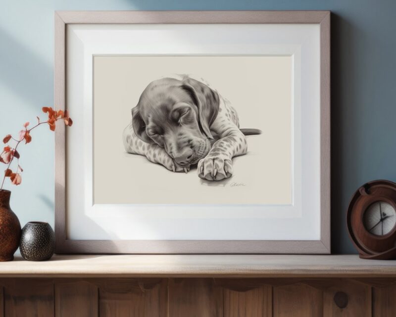 German Shorthaired Pointer Fine Art Print