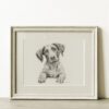 German Shorthaired Pointer Portrait Fine Art Print