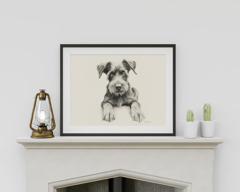 Giant Schnauzer Fine Art Print