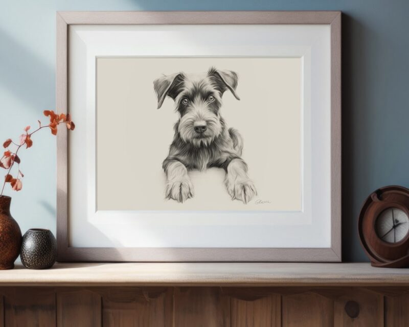 Giant Schnauzer Fine Art Print