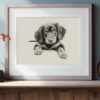 Gordon Setter Portrait Fine Art Print