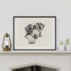 Rottweiler Portrait Fine Art Print