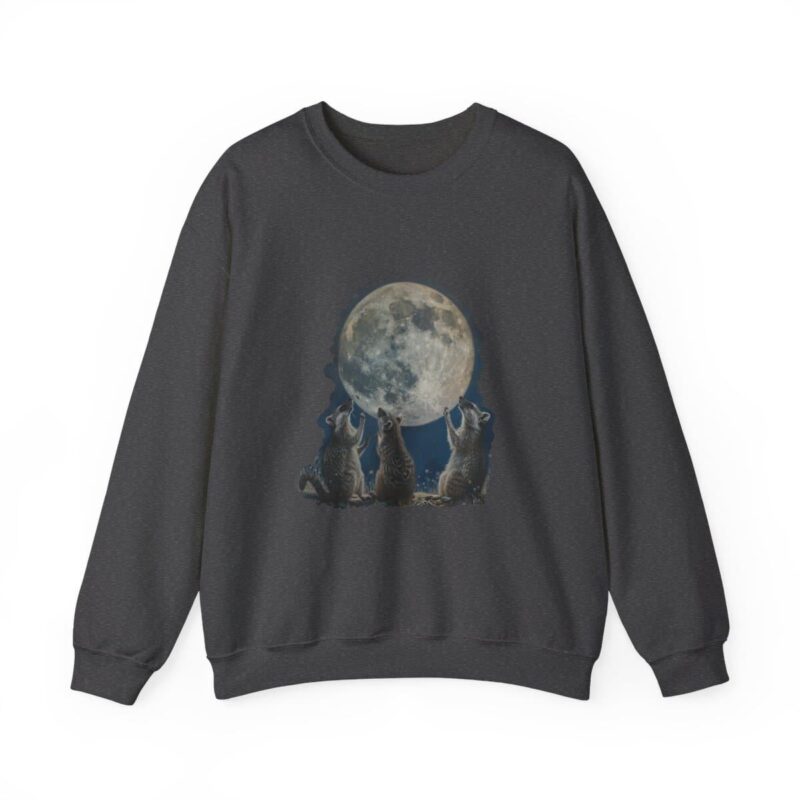 Vintage Funny Raccoon Moon Retro Sweatshirt