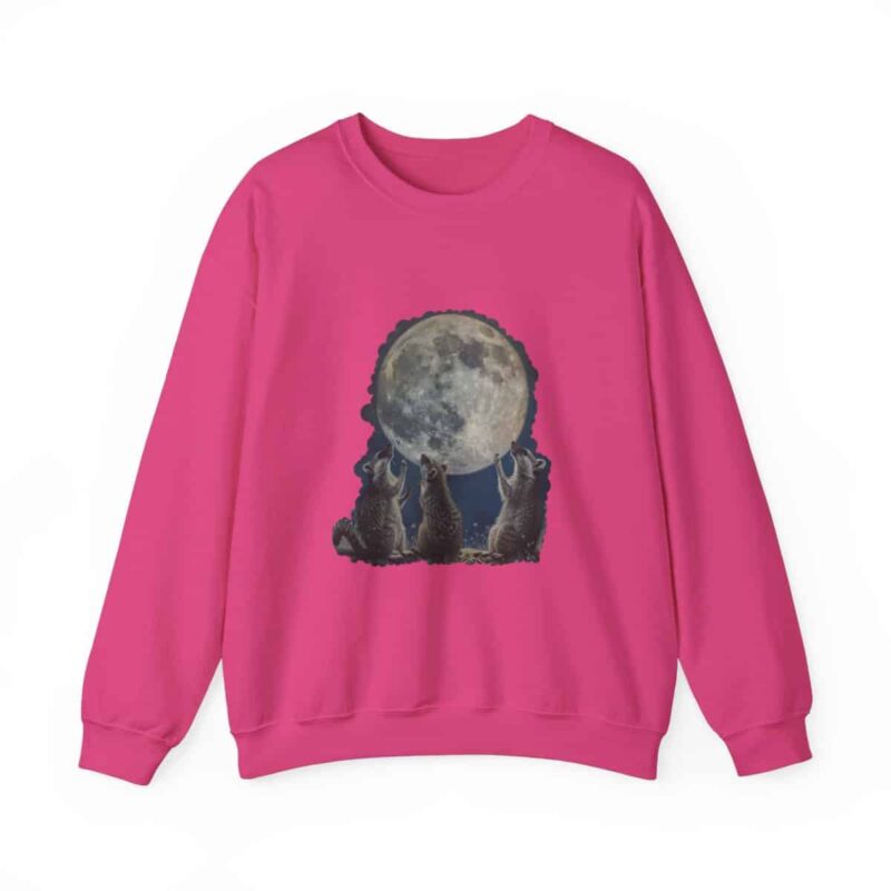 Vintage Funny Raccoon Moon Retro Sweatshirt