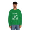 Funny Easter Sweatshirt - Jesus Playing Basketball