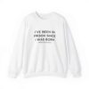 Griselda Blanco Quote Sweatshirt - I've been in prison since I was born