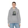 Vintage Retro Raccoon Moon Funny Hoodie