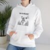 He is Rizzin' Funny Easter Hoodie - Jesus Playing Basketball