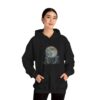 Vintage Retro Raccoon Moon Funny Hoodie