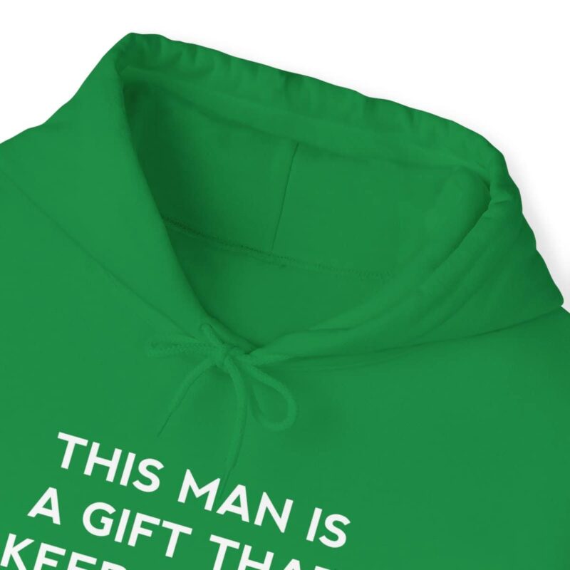 Griselda Blanco Quote Hoodie - This Man is a Gift that Keeps Giving