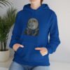 Vintage Retro Raccoon Moon Funny Hoodie