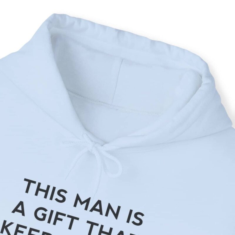 Griselda Blanco Quote Hoodie - This Man is a Gift that Keeps Giving