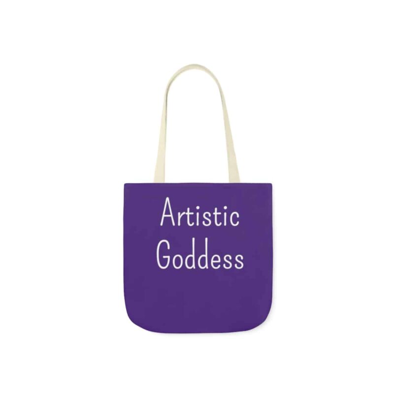 Artistic Goddess Canvas Tote Bag