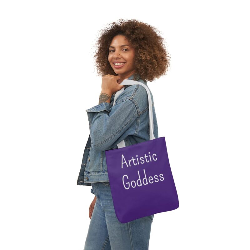 Artistic Goddess Canvas Tote Bag