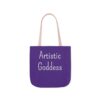 Artistic Goddess Canvas Tote Bag