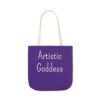 Artistic Goddess Canvas Tote Bag