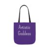 Artistic Goddess Canvas Tote Bag