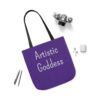 Artistic Goddess Canvas Tote Bag