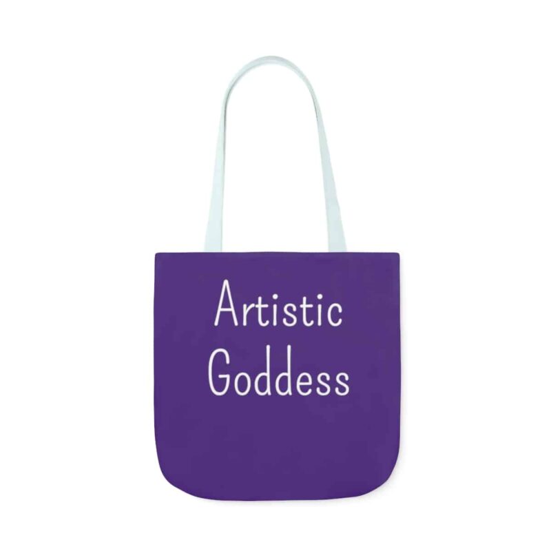 Artistic Goddess Canvas Tote Bag