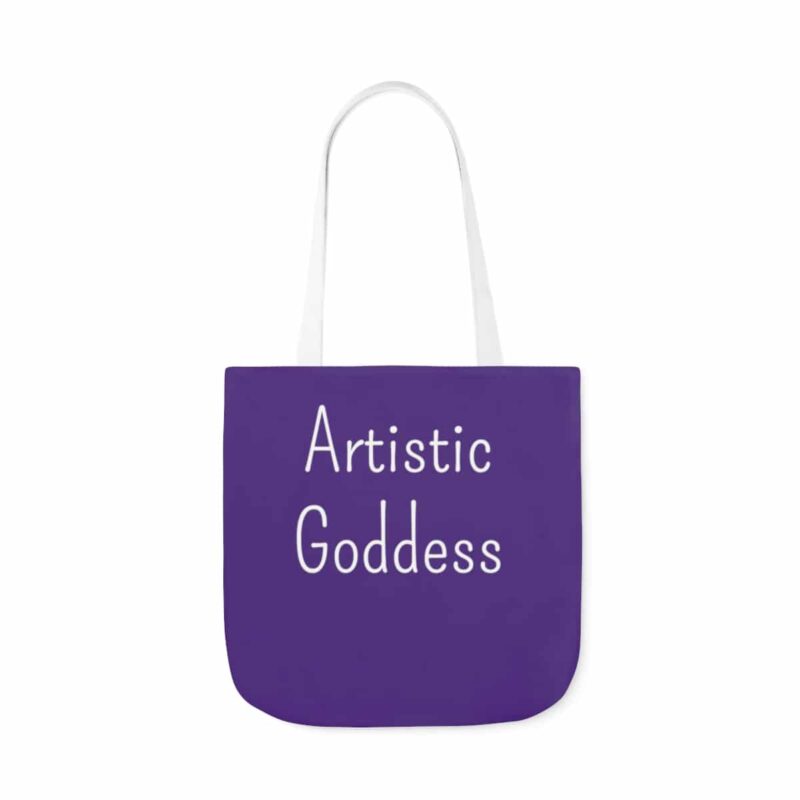 Artistic Goddess Canvas Tote Bag