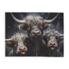 Highland Cows Arctic Fleece Blanket